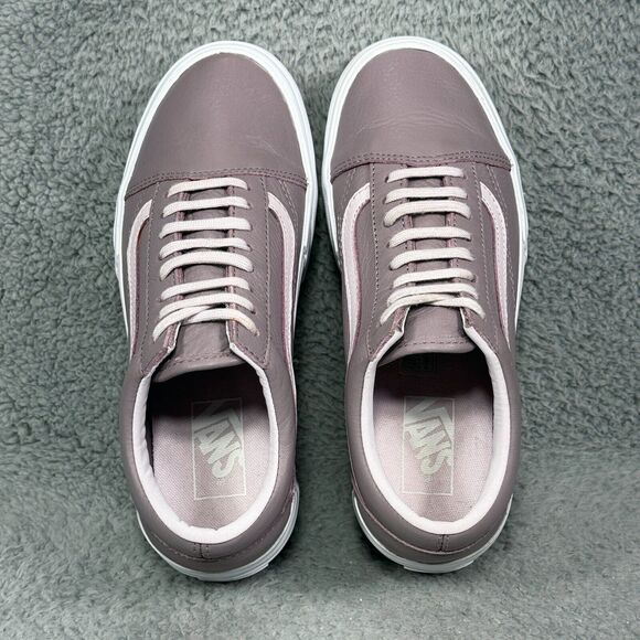 Vans Old Skool Stacked Womens Size 8 Platform Sneakers Shoes Purple Tumbled - Picture 5 of 9